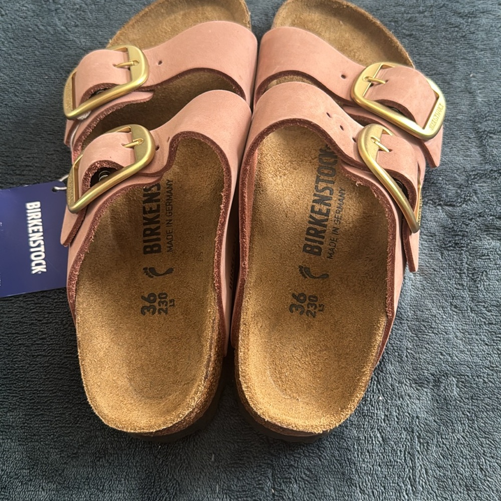 Womens Birkenstock Arizona Big Buckle Slide - Picture 3 of 5